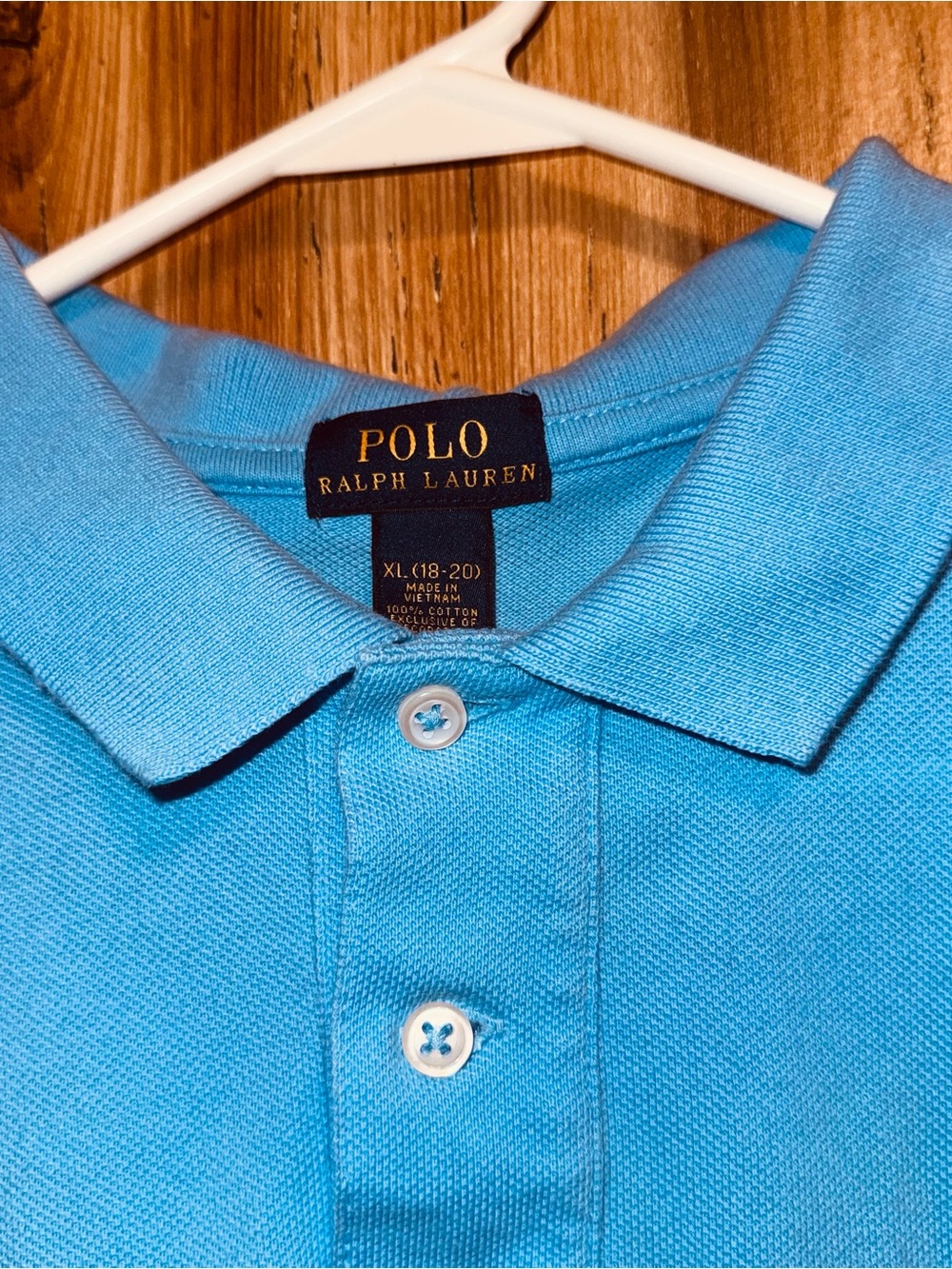 Polo by Ralph Lauren Men’s Sky Blue Polo Shirt